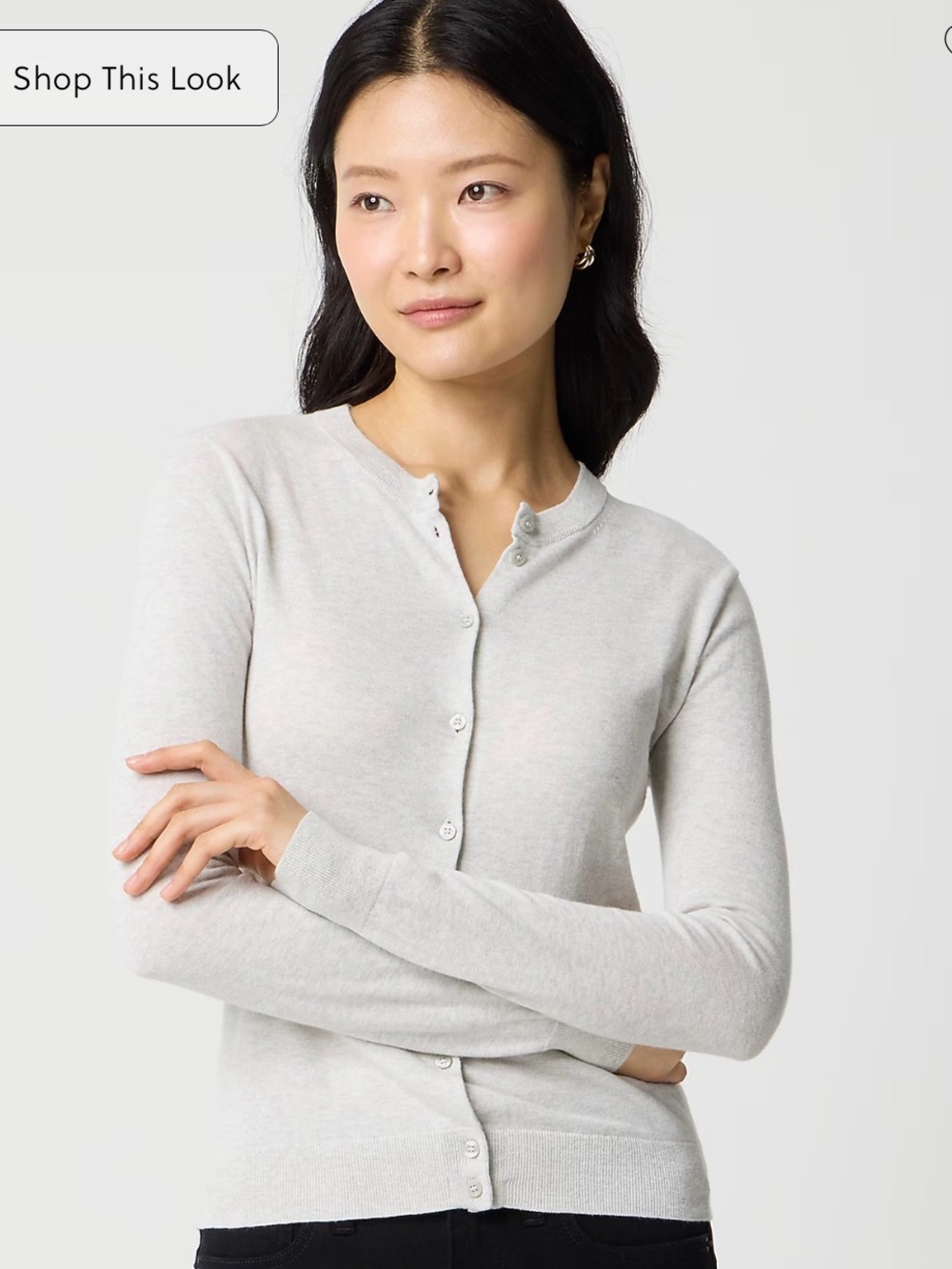 J. Crew
classic cardigan
100% cotton
Medium
Heather Dusk